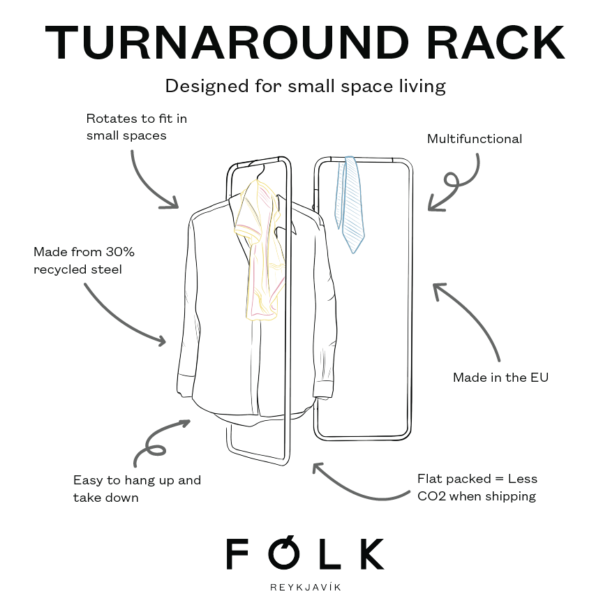 Turnaround rack - Rosemary Green