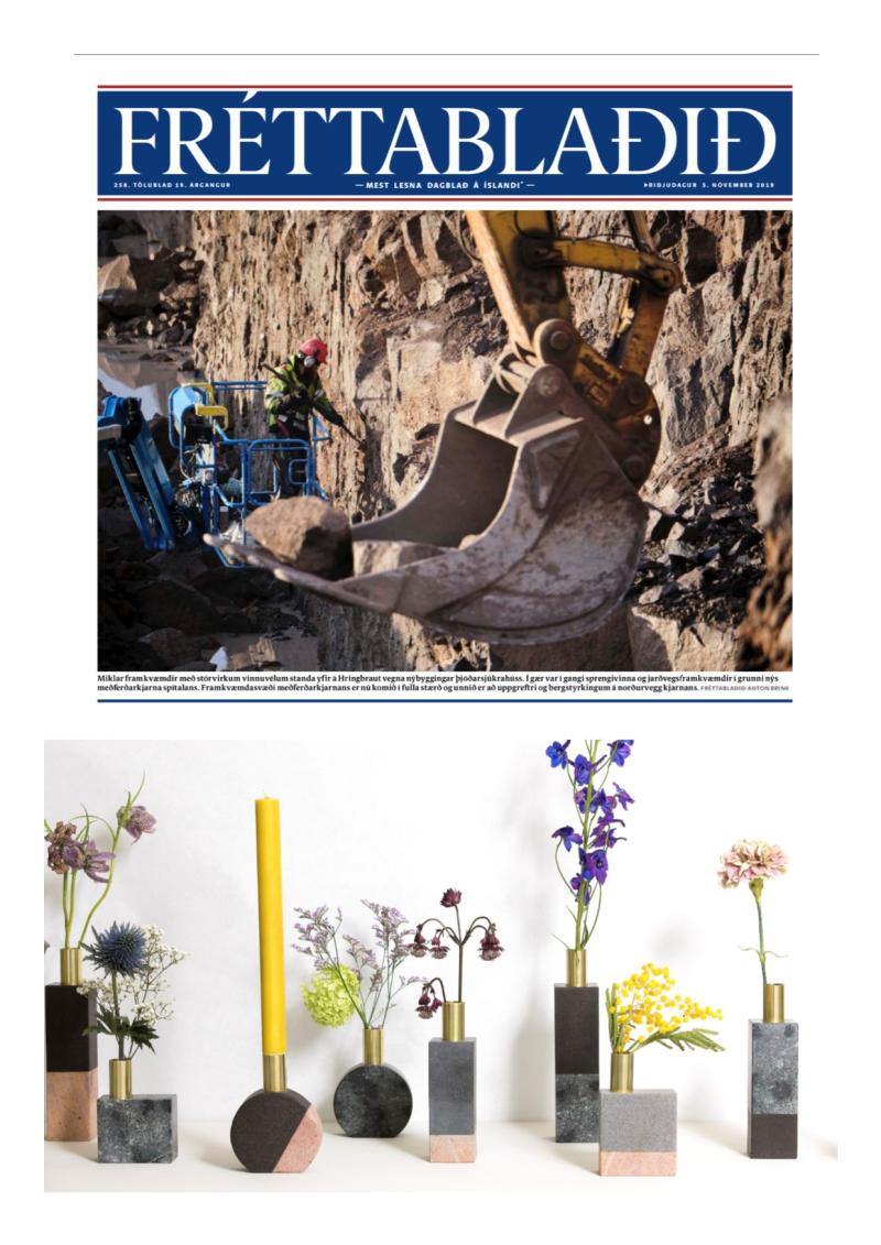 Sérstök útgáfa af Lifandi hlutum úr íslenskum steini