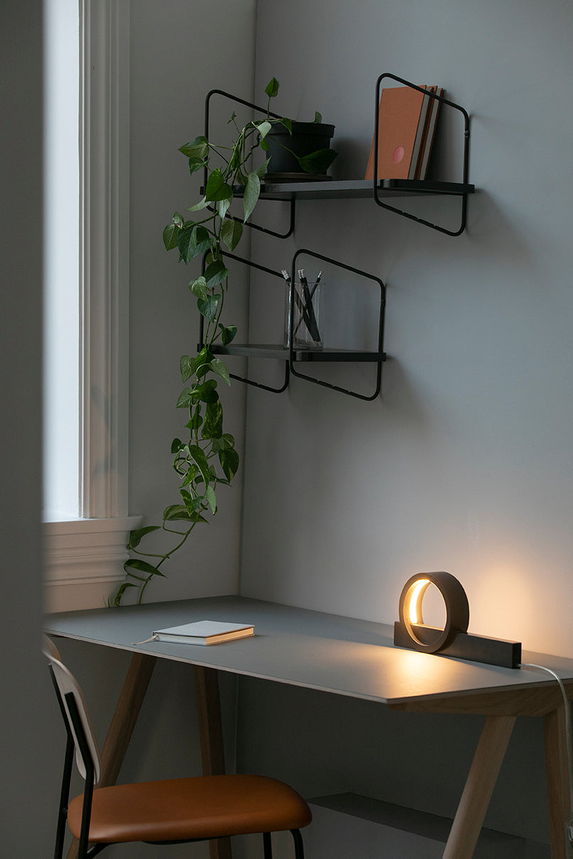Vegghilla / Urban Nomad / 68x24 cm / Svart / Svart