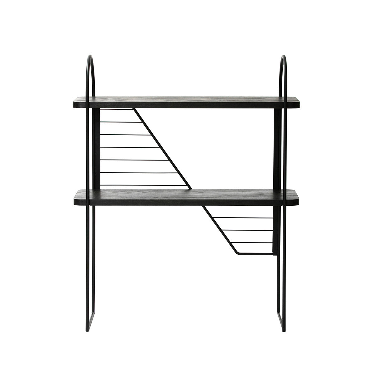 Gólfhilla / 68x27 cm / Svört / Svört / Urban Nomad